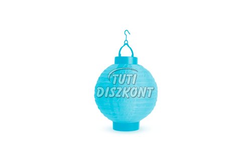 LED-es lampion 1 LED kék 2xAAA 11399BL, 1 DB