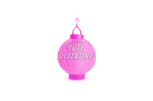 LED-es lampion 1 LED magenta 2xAAA 11399MG, 1 DB