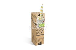 Papír szívószál nyári 230x6mm 150db/cs(57601C), 1 CS