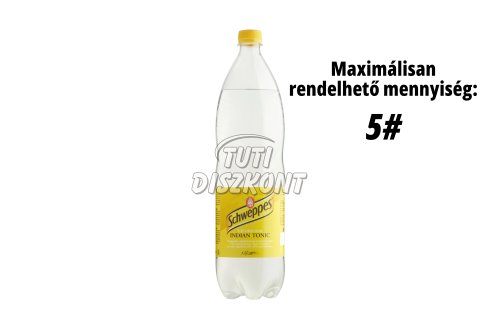 Schweppes Tonic 1500ml DRS, 1500 ML