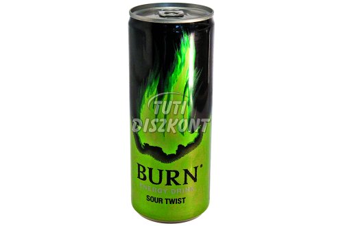 Burn energiaital Sour Apple DRS, 250 ML