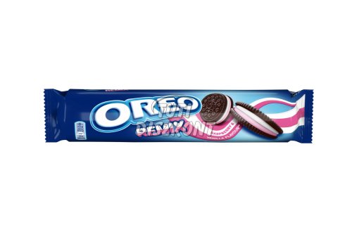 Oreo keksz Málna-Vanília, 157 g