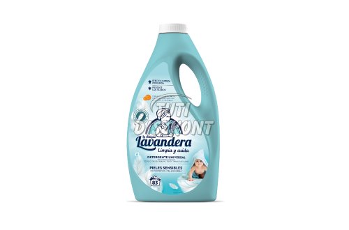 Lavandera mosógél 2,49l Sensitive Baby - 83 mosás, 2490 ml