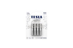 Tesla Silver+ ceruzaelem AAA 4db, 1 CS