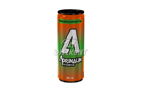 Adrenalin energiaital ananász-őszibarack DRS, 250 ML