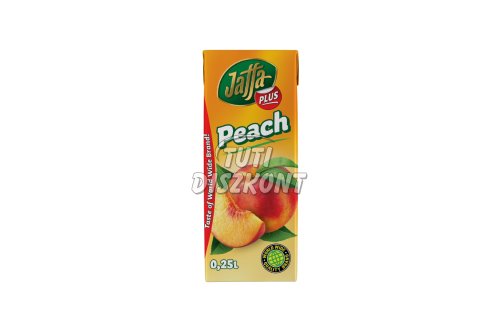 Jaffa Plus őszibarack ital 16%, 250 ML