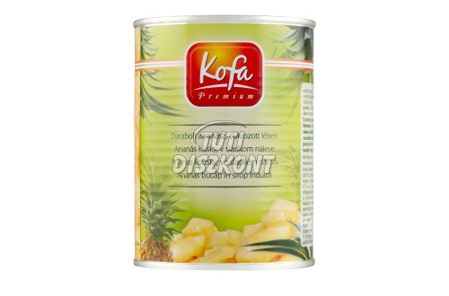 Kofa Ananász darabok 580ml, 580 ML