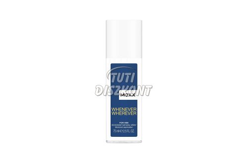 Mexx Natural Spray 75ml Wherever For Him, 75 ml