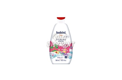 Bobini Fun színes habfürdő pink water 500 ml vízszínezős, 500 ml