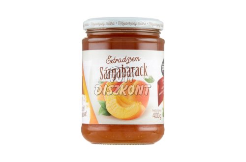 Pacific extra dzsem Háziasszony sárgabarack 45%, 400 G