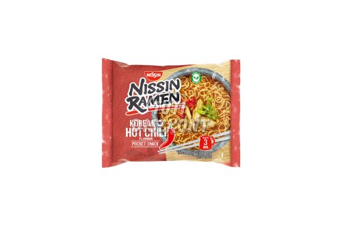 Nissin Ramen tészta Koreai csípős csirke, 65.2 g