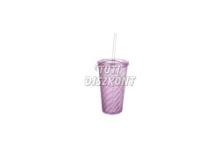 Shaker pohár 600ml szívószállal (16614), 1 db