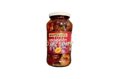 Parmen Gold 720ml Szilvabefőtt felezett, 720 ML