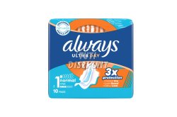 Always Ultra Day eü.betét Normal, 10 db
