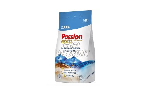 Passion Gold mosópor 8,1 kg Color Argán olaj 135 mosás, 8.1 KG