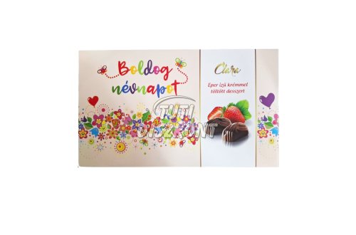 Clara desszert Boldog Névnapot 125g, 125 G