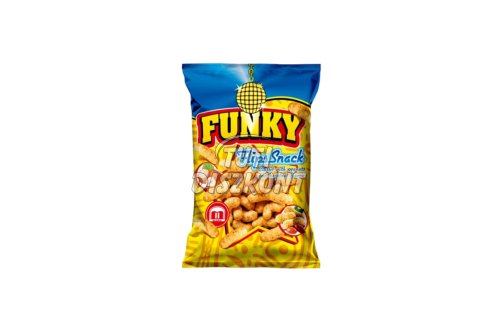 Funky Földimogyorós és mogyorós ízű snack 80g, 80 G