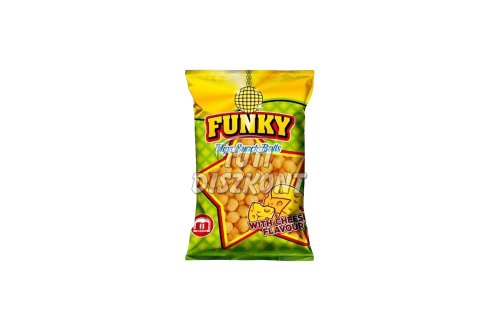 Funky Sajtos ízű kukoricasnack golyó 80g, 80 G