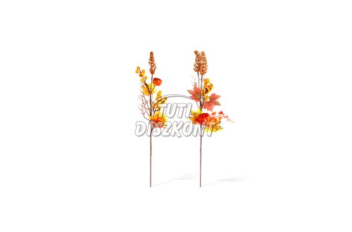 Őszi dekoráció ág bogyókkal 2féle 62cm 59039, 1 DB