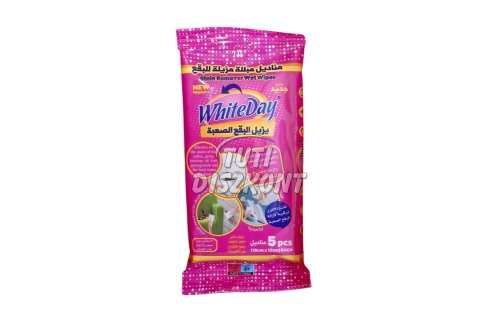 WhiteDay Folteltávolító nedves törlőkendő 5db, 5 db