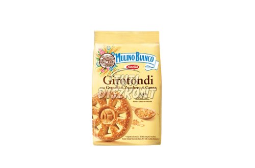 Mulino Bianco Girotondi keksz barna cukor granulátummal, 350 g