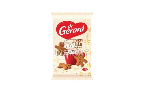 Dr.Gerard Cookie Men keksz emberke karácsonyi fűszerezéssel, 95 g
