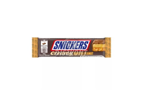 Snickers szelet creamy földimogyorókrémmel karamellával, 36.5 g