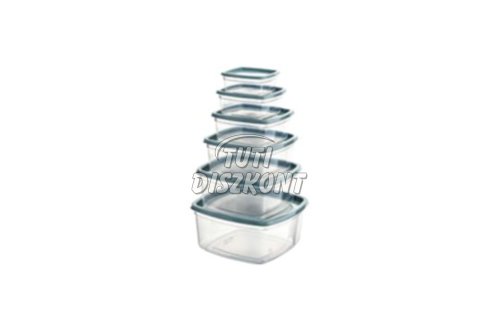 Ételesdoboz-szett 6db TF847 250,500,750,1250,2000,3000ml, 1 cs