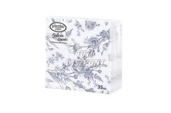 Szilvia Classic szalvéta 2r. Fekete 33X33cm, 35 DB