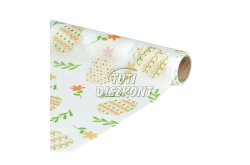 Asztalterítő futó 180x28cm 100%poliészter húsvéti(58207B), 1 db