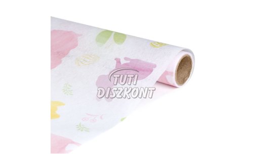 Asztalterítő futó 180x28cm 100%poliészter nyuszi 58207C, 1 db