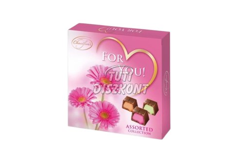 For You desszert belga csokoládé válogatás, 75 G