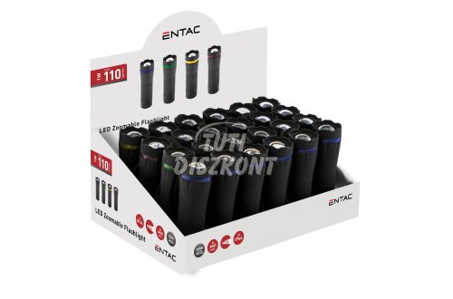Entac elemlámpa fókuszálható plasztik, 1 db