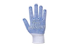 Kötött kesztyű egy oldalt pöttyös 10/XL(A111), 1 PÁR
