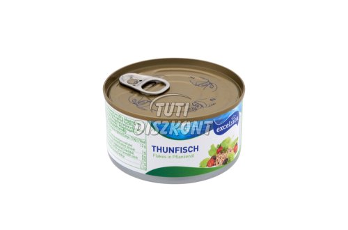 Excelsior Tonhal aprított növényi olajban 185g, 185 g