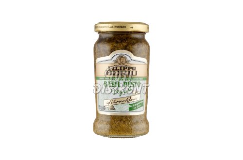 Filippo Berio Vegán Pesto bazsalikommal, 190 g