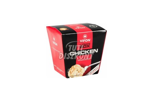 Vifon Lunch Box Csirke ízesítésű instant rizstészta étel, 85 G