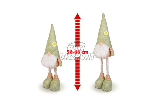 Textil dekoráció manó teleszkópos 60cm 11575, 1 DB