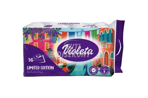 Violeta WC papír 3 rétegű 16 tek. 95 lap limited edition, 16 tek