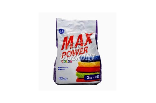 MAX Power mosópor 3kg Color, 3 kg