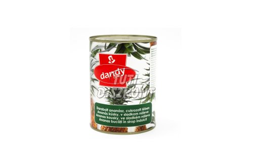 Dandy ananász darabolt, 565 G