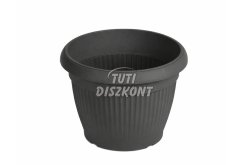 Hobby virágcserép antracit 45cm (12106-ANT), 1 DB