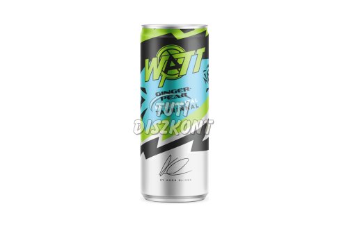 Watt AO energiaital Ginger-Pear DRS, 250 ML