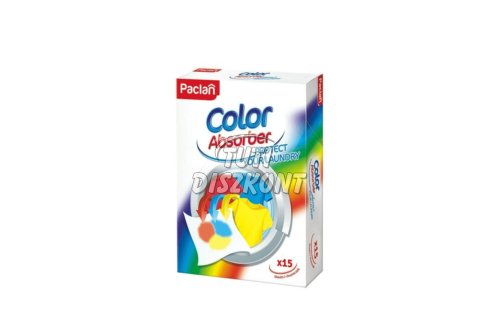 Paclan színvédő kendő színes ruhákhoz 15 db, 15 DB