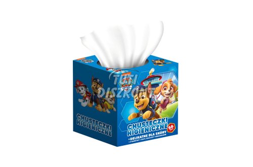 Mancs Őrjárat dobozos papírzsebkendő 3 rétegű 56 db-os, 56 DB