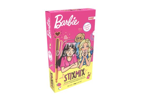 Ropi eper és csokoládé ízű bevonattal 40g Barbie, 40 g