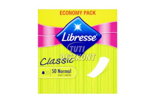Libresse tisztasági betét Classic Normal Economy pack, 50 db