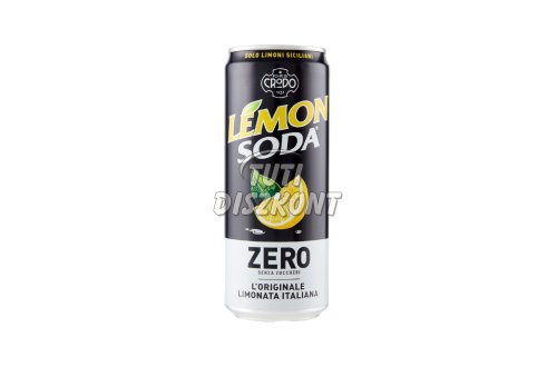Fonti Di Crodo LemonSoda Zero 330ml DRS, 330 ML