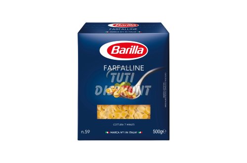 Barilla száraztészta Farfalline N59, 500 G