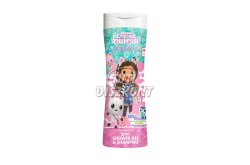Gabby"s Dollhouse tusfürdő és sampon 2in1 300 ml Eper, 300 ml